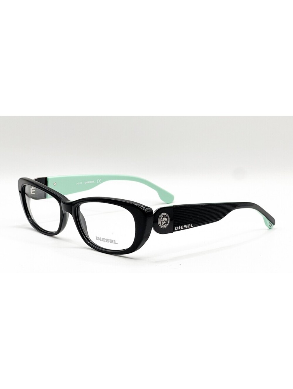 NEW DIESEL DL5029 001 BLACK AUTHENTIC EYEGLASSES 52-15
